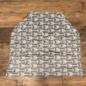 Canopy car seat cover